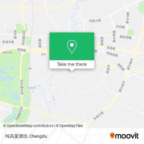 纯高粱酒坊 map