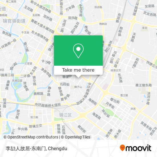李劼人故居-东南门 map