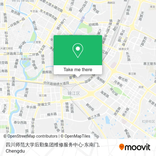 四川师范大学后勤集团维修服务中心-东南门 map