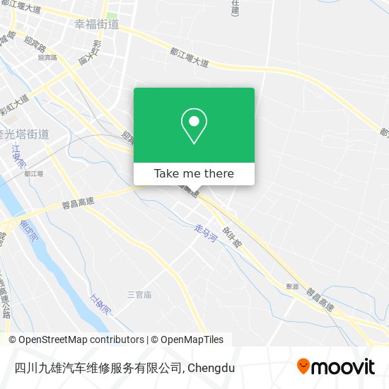 四川九雄汽车维修服务有限公司 map