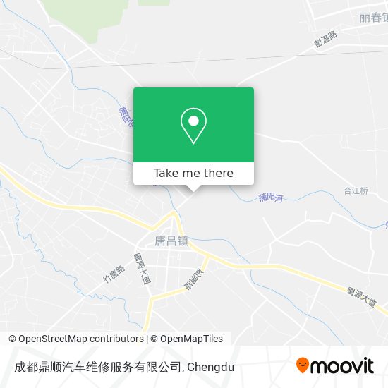 成都鼎顺汽车维修服务有限公司 map