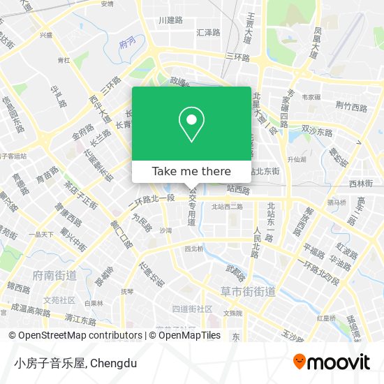 小房子音乐屋 map