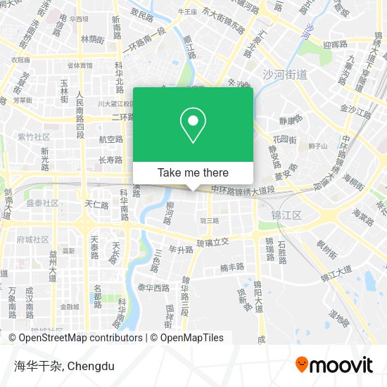 海华干杂 map