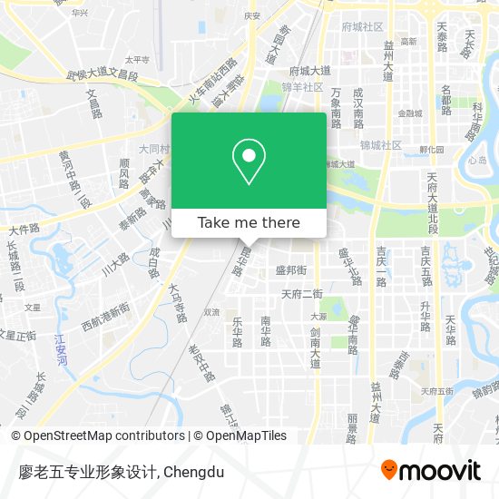 廖老五专业形象设计 map