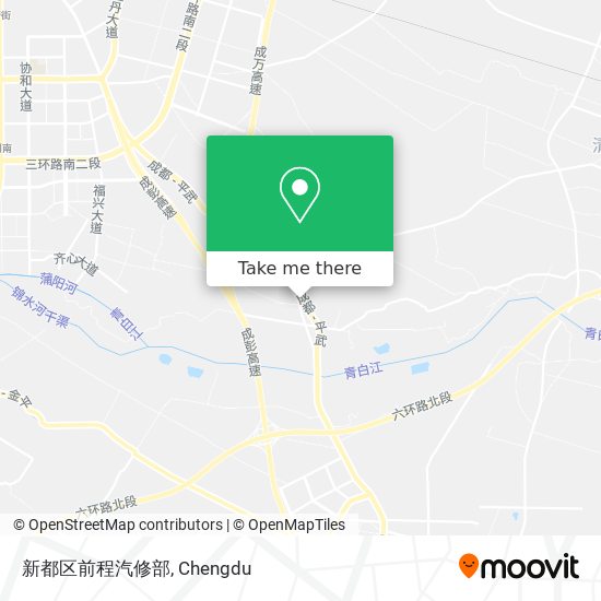 新都区前程汽修部 map