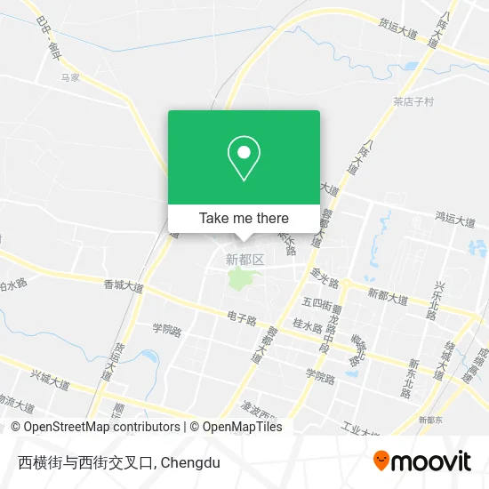 西横街与西街交叉口 map