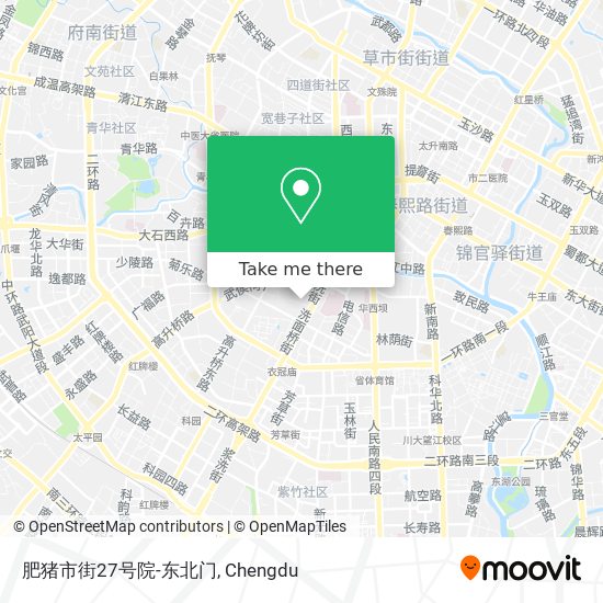 肥猪市街27号院-东北门 map