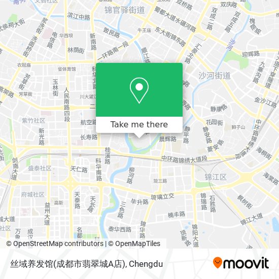 丝域养发馆(成都市翡翠城A店) map
