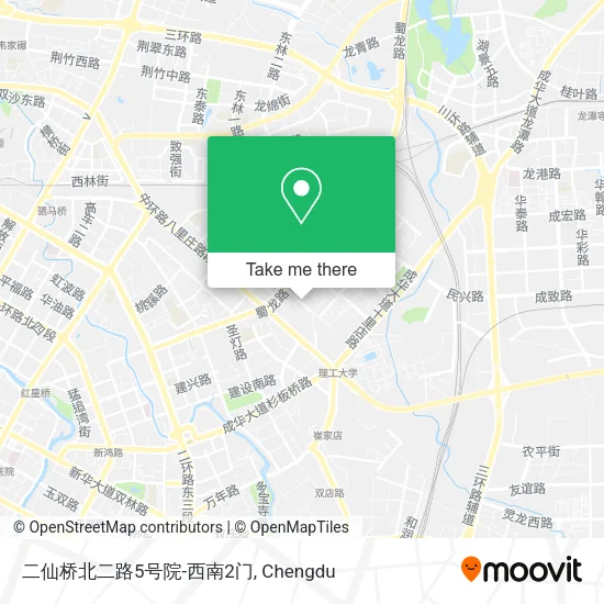 二仙桥北二路5号院-西南2门 map