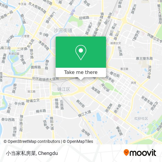 小当家私房菜 map
