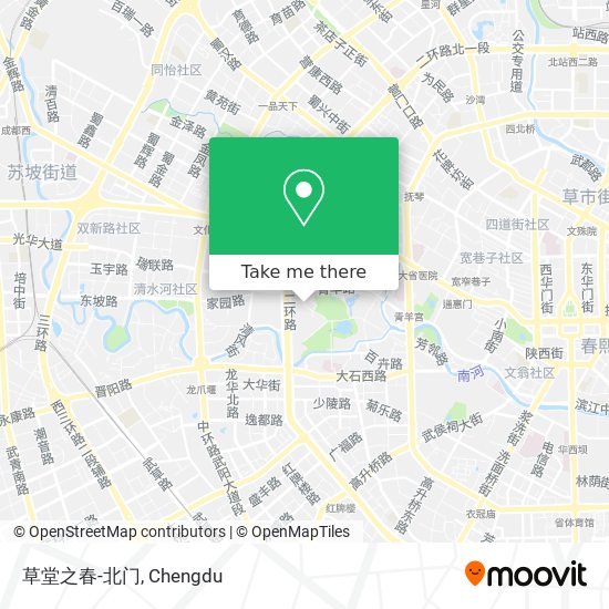 草堂之春-北门 map
