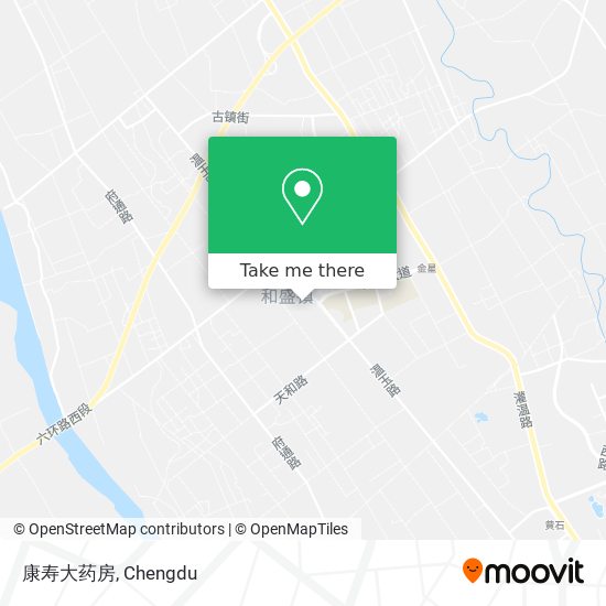 康寿大药房 map