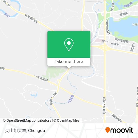 尖山胡大羊 map