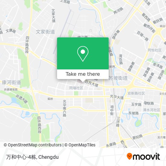 万和中心-4栋 map