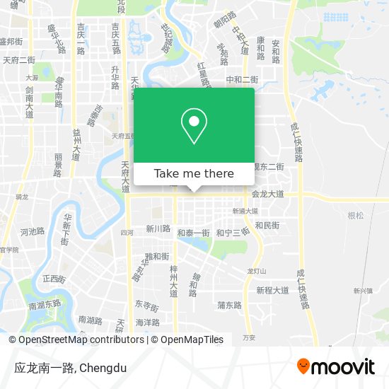 应龙南一路 map