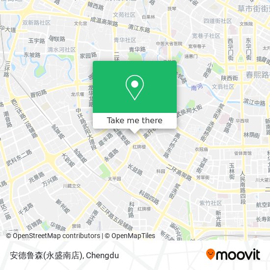 安德鲁森(永盛南店) map