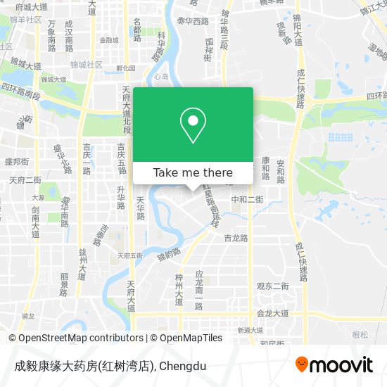 成毅康缘大药房(红树湾店) map