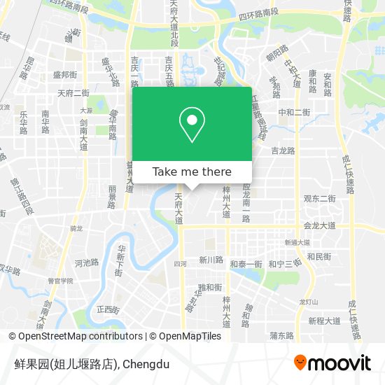 鲜果园(姐儿堰路店) map