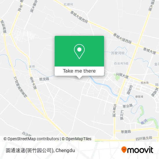 圆通速递(斑竹园公司) map