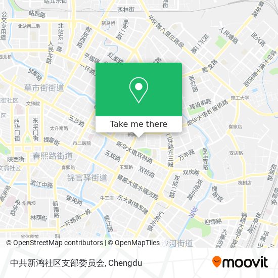中共新鸿社区支部委员会 map