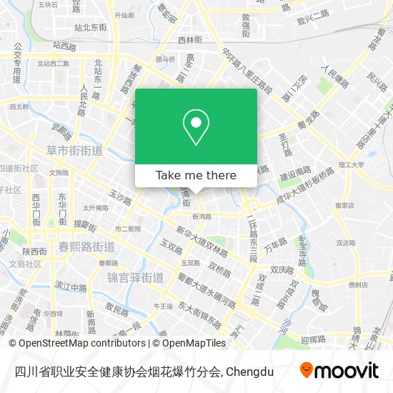 四川省职业安全健康协会烟花爆竹分会 map