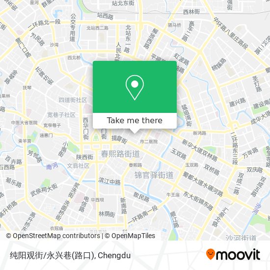 纯阳观街/永兴巷(路口) map