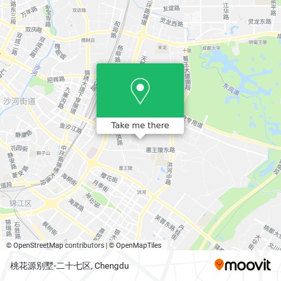 桃花源别墅-二十七区 map