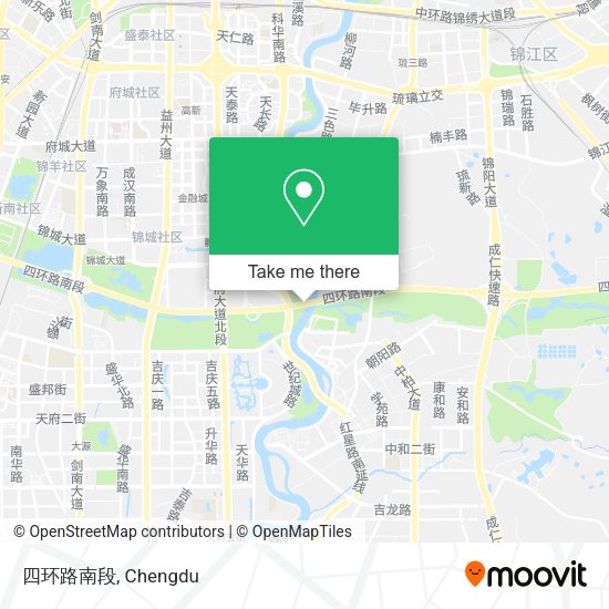 四环路南段 map