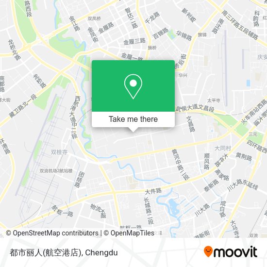 都市丽人(航空港店) map