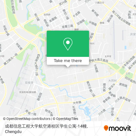 成都信息工程大学航空港校区学生公寓-14幢 map