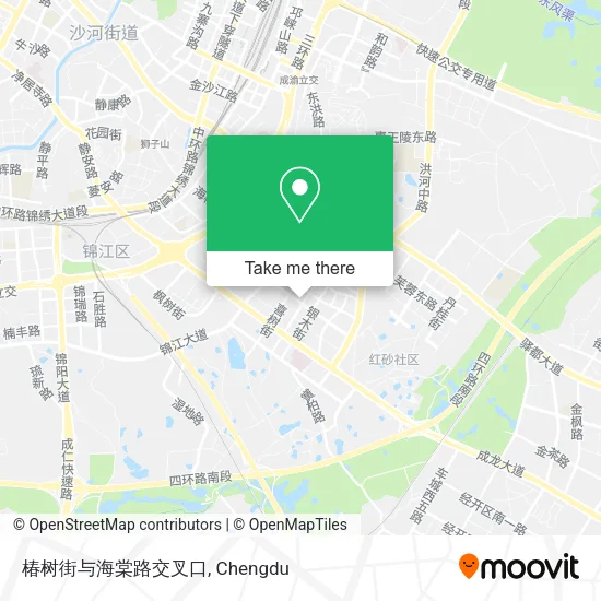 椿树街与海棠路交叉口 map