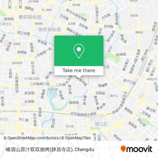 峨眉山原汁双双烧烤(静居寺店) map