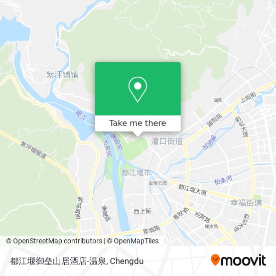都江堰御垒山居酒店-温泉 map