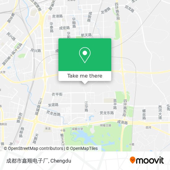 成都市鑫顺电子厂 map