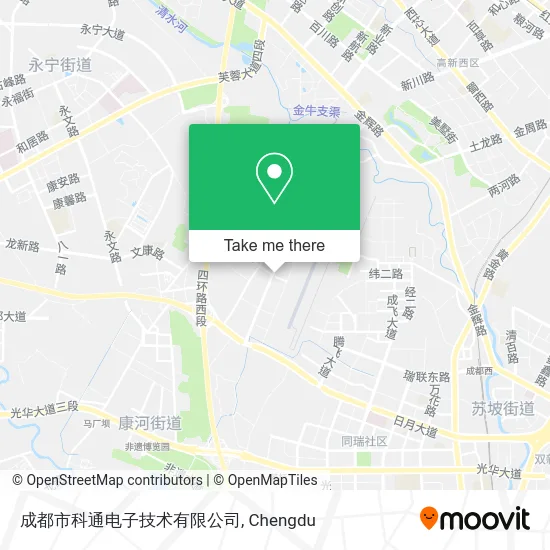 成都市科通电子技术有限公司 map