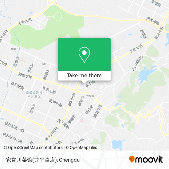 家常川菜馆(龙平路店) map