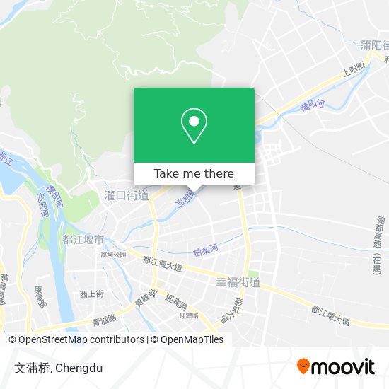 文蒲桥 map