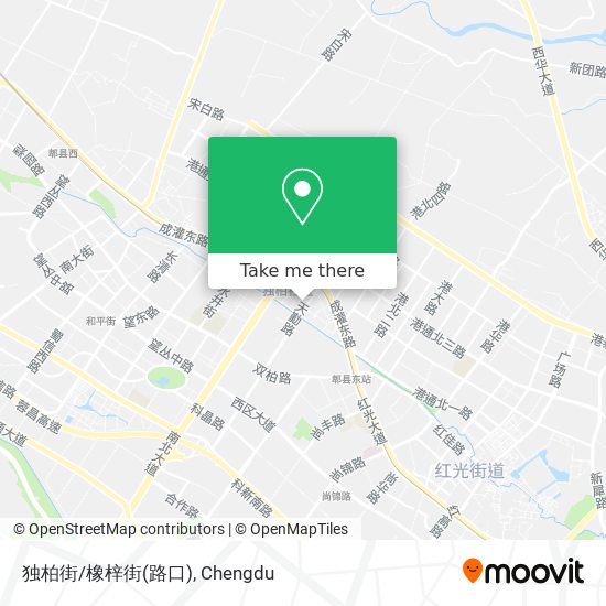 独柏街/橡梓街(路口) map