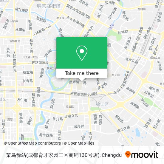 菜鸟驿站(成都育才家园三区商铺130号店) map