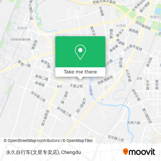 永久自行车(文星专卖店) map