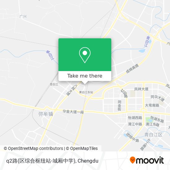 q2路(区综合枢纽站-城厢中学) map