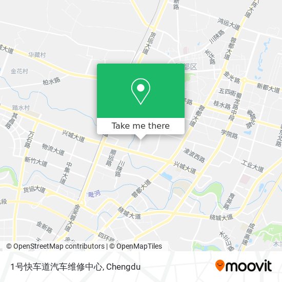 1号快车道汽车维修中心 map