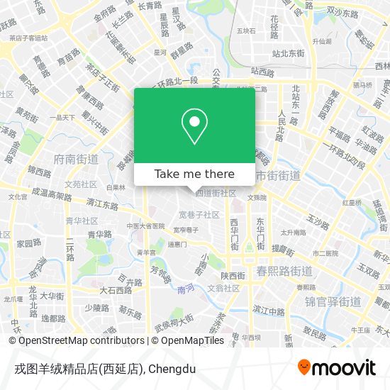 戎图羊绒精品店(西延店) map