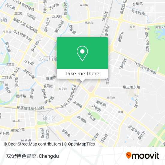 戎记特色冒菜 map