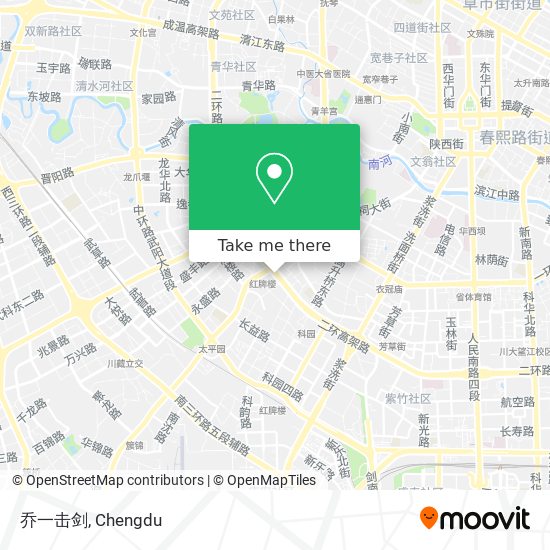 乔一击剑 map