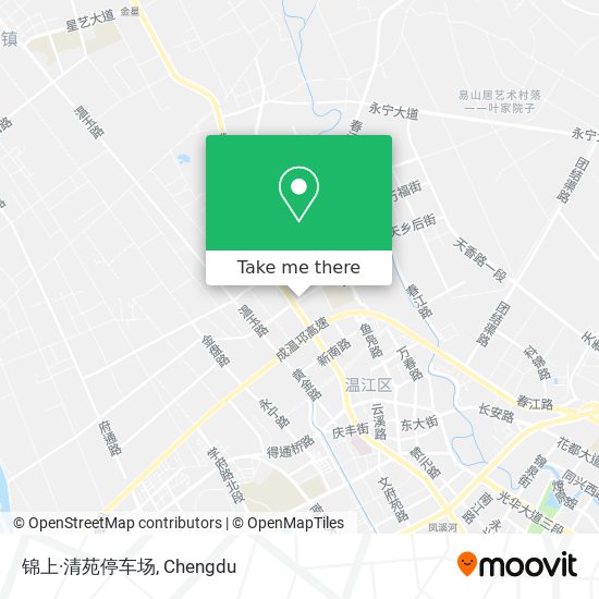 锦上·清苑停车场 map