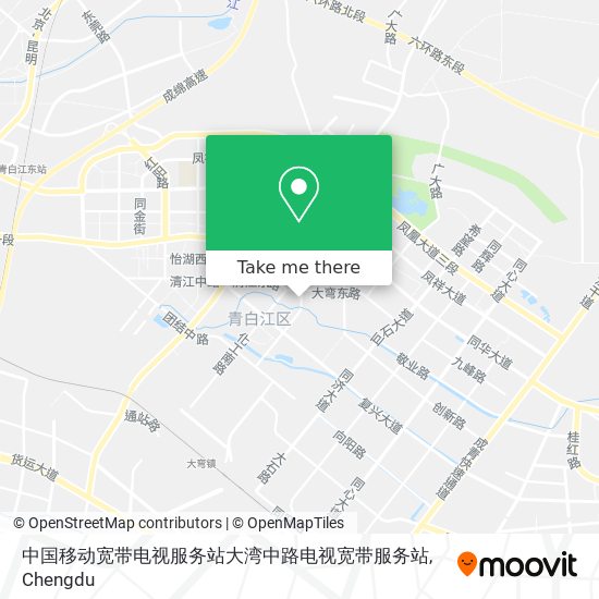 中国移动宽带电视服务站大湾中路电视宽带服务站 map