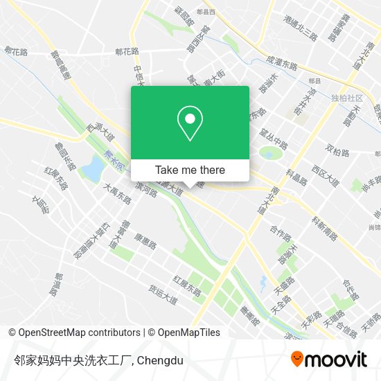 邻家妈妈中央洗衣工厂 map