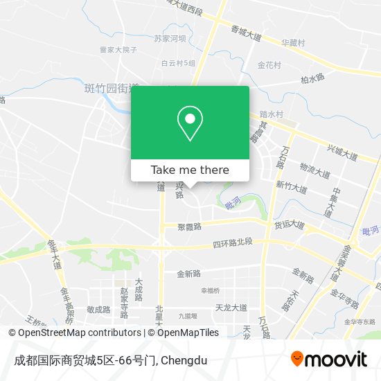 成都国际商贸城5区-66号门 map