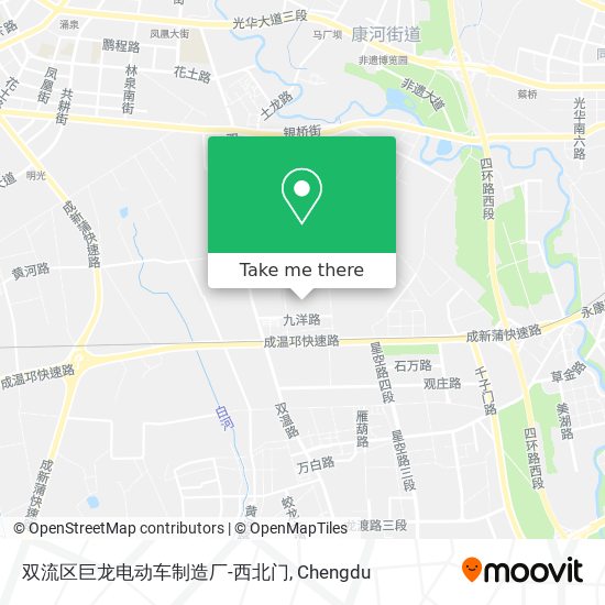 双流区巨龙电动车制造厂-西北门 map